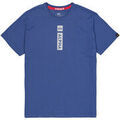 Tee-shirts sur Grenoble : T-shirt Alpha Industries Alpha Puff Print T-Shirt - night purple