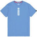 Tee-shirts sur Grenoble : T-shirt Alpha Industries Alpha Puff Print T-Shirt - mediteranian blue