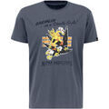 Tee-shirts sur Grenoble : T-shirt Alpha Industries Gremlin T-Shirt - greyblack