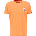 T-shirt Alpha Industries Flying Buzz SL T-Shirt - tangerine