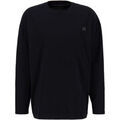 T-shirt Alpha Industries Alpha Essentials RL LS - black Grenoble