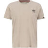 T-shirt Alpha Industries Camo Logo Puff Print Backprint T-Shirt - vintage sand