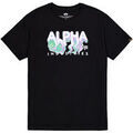Tee-shirts sur Grenoble : T-shirt Alpha Industries Nebula T-Shirt - black