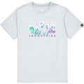 T-shirt Alpha Industries Nebula T-Shirt - pastel grey Grenoble