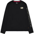 Tee-shirts sur Grenoble : T-shirt Alpha Industries Camo Sleeve Longsleeve - black