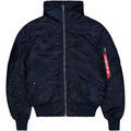 Veste Alpha Industries MA-1 Hooded - rep.blue