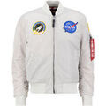 Veste Alpha Industries MA-1 VF Vintage Fit NASA - pastel grey