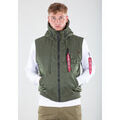 Veste Alpha Industries Hooded MA-1 Vest - sage-green Grenoble