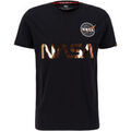 T-shirt Alpha Industries NASA Reflective T-Shirt - black/copper Grenoble