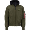 Vestes sur Grenoble : Veste Alpha Industries MA-1 D-Tec - darkgreen/black