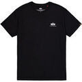 Tee-shirts sur Grenoble : T-shirt Alpha Industries Basic T-Shirt SL - black