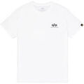 Tee-shirts sur Grenoble : T-shirt Alpha Industries Basic T-Shirt SL - white