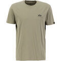 Tee-shirts sur Grenoble : T-shirt Alpha Industries Basic T-Shirt SL - olive