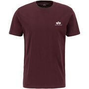 T-shirt Alpha Industries Basic T-Shirt SL - deep maroon