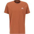 Tee-shirts sur Grenoble : T-shirt Alpha Industries Basic T-Shirt SL - hazel brown