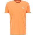 Tee-shirts sur Grenoble : T-shirt Alpha Industries Basic T-Shirt SL - tangerine