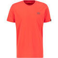Tee-shirts sur Grenoble : T-shirt Alpha Industries Basic T-Shirt SL - radiant red