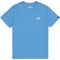 Tee-shirts sur Grenoble : T-shirt Alpha Industries Basic T-Shirt SL - mediteranian blue