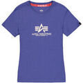 Tee-shirts sur Grenoble : T-shirt Alpha Industries New Basic T-Shirt BL W - night purple