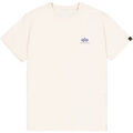 Tee-shirts sur Grenoble : T-shirt Alpha Industries Backprint T-Shirt - vintage white