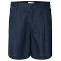 Shorts/Bermuda sur Grenoble : Short Selected Loose Shorts - Wyatt Linen - Outer Space