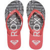 Tongs Roxy - Tong - rose et noire