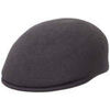 Casquette Chapeau-Tendance Casquette bomb&eacute;e 100% laine T59 Gris