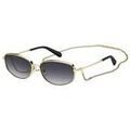 Lunettes sur Grenoble : Lunettes de soleil Marc Jacobs MARC 772/N/S Lunettes de soleil, Or/Gris, 60 mm Dor&eacute;