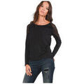 Tee-shirts sur Grenoble : T-shirt Kaporal T-Shirt Femme manches longues Tigry Black