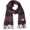 Echarpe Harrington Echarpe &eacute;cossaise noire 100% laine Noir