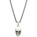 Collier Orusbijoux Collier Argent T&ecirc;te De Mort Pure Argent&eacute; Grenoble