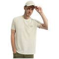Tee-shirts sur Grenoble : T-shirt Benson & Cherry SIGNATURE T-SHIRT MC - ECRU - M