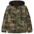 Veste enfant Kaporal Blouson Coupe-vent Gar&ccedil;on Rakam Noir/Kaki Noir Grenoble