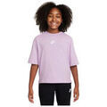 Tee-shirts enfants sur Grenoble : T-shirt enfant Nike TEE SHIRT G NSW SS TOP JSY LBR - DOLL/WHITE - L