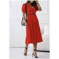 Robes sur Grenoble : Robe Kebello Robe F, Rouge