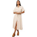 Robes sur Grenoble : Robe La Modeuse Robes pour femme - Beige -