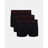 Cale&ccedil;ons HUGO 50517878 TRUNK TRIPLET PACK Noir