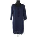 Robe courte Tara Jarmon Robe bleue Grenoble