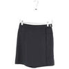 Short Herm&egrave;s Paris Jupe-short en laine noir Noir