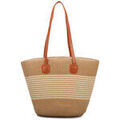 Cabas La Modeuse Sacs de plage pour femme - Taupe -