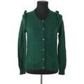 Gilet Leon & Harper Gilet en laine vert Grenoble