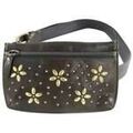 Sac banane Victoire Sac banane en cuir kaki Grenoble