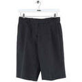 Short Loro Piana Short en coton noir Short sur Grenoble : Short Loro Piana Short en coton noir