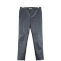 Pantalon Vintage Pantalon slim en cuir noir Grenoble