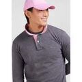 Tee-shirts sur Grenoble : T-shirt Eden Park Polo manches longues gris