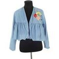 Veste Valentine Gauthier Veste en coton bleue