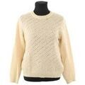 Pull Apc Pull en laine beige