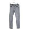 Jeans Des Petits Hauts Jean slim en coton gris