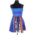 Robes sur Grenoble : Robe courte Red Valentino Robe en coton bleue
