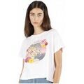 Tee-shirts sur Grenoble : T-shirt Caf&eacute; Noir C7JT0222-PE25-W001 Blanc